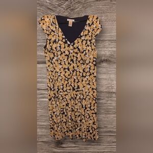 Northside Plus Size 18 Blue Yellow Floral Dress